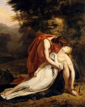 Ary Scheffer - Orpheus Mourning the Death of Eurydice, 1814